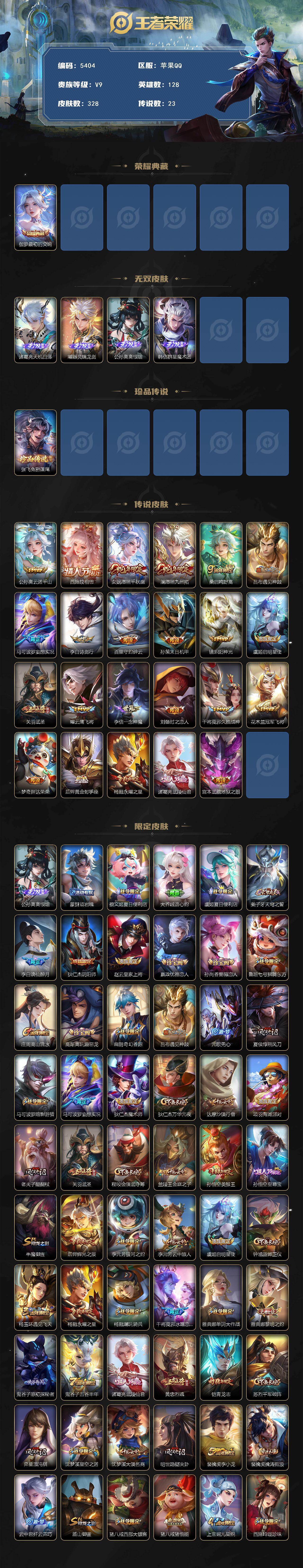 WZCMW4218215王者荣耀账号详情图2