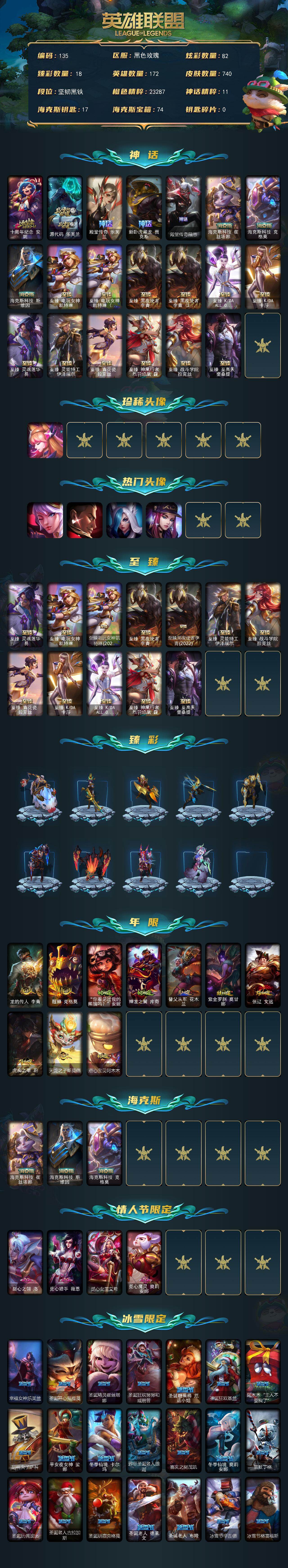 LOLCMW422180英雄联盟账号详情图2