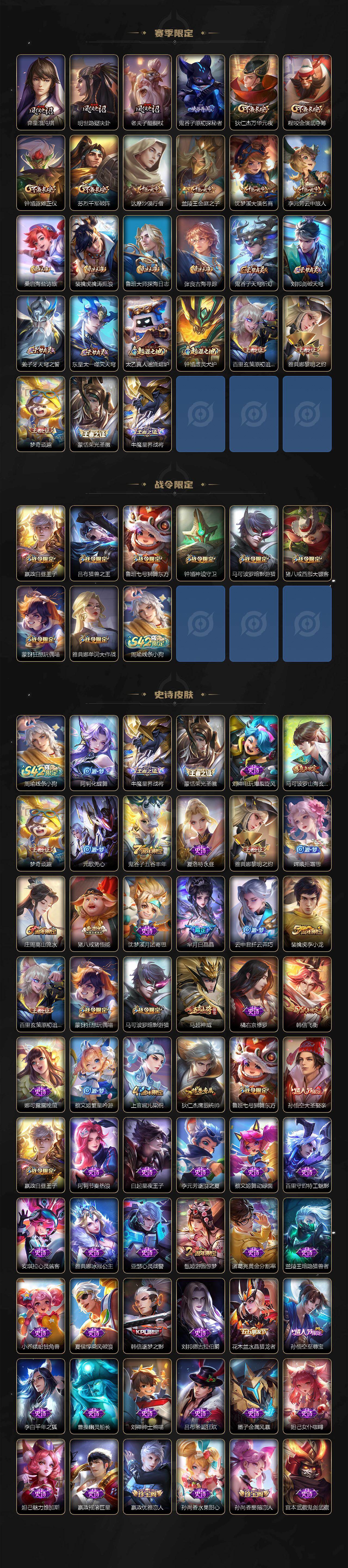 WZLE4212254王者荣耀账号详情图3