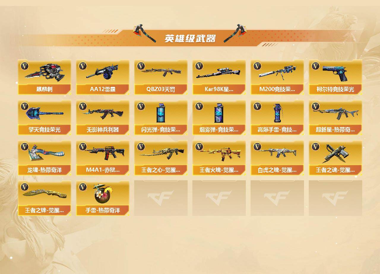 CFCMW459374穿越火线账号详情图3