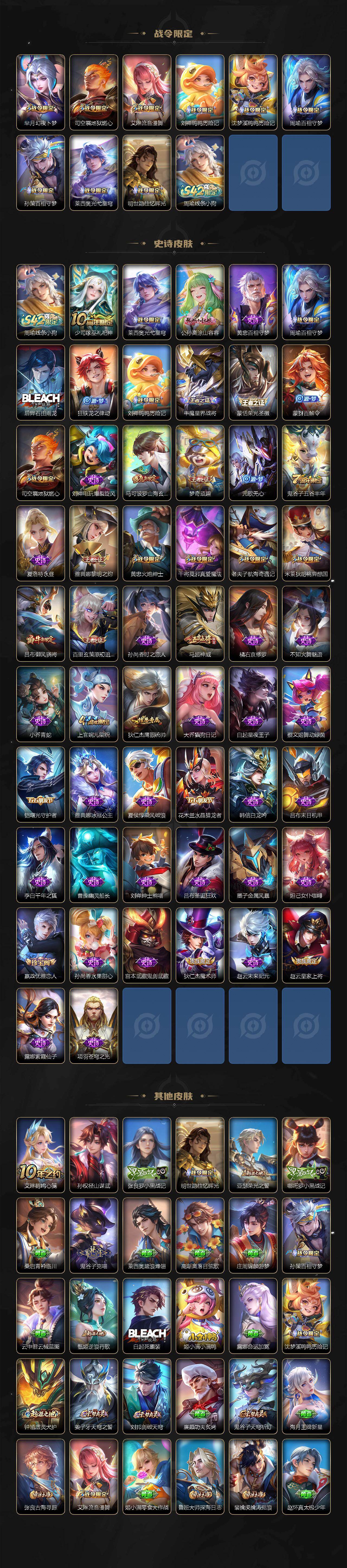 WZLX4211295王者荣耀账号详情图3