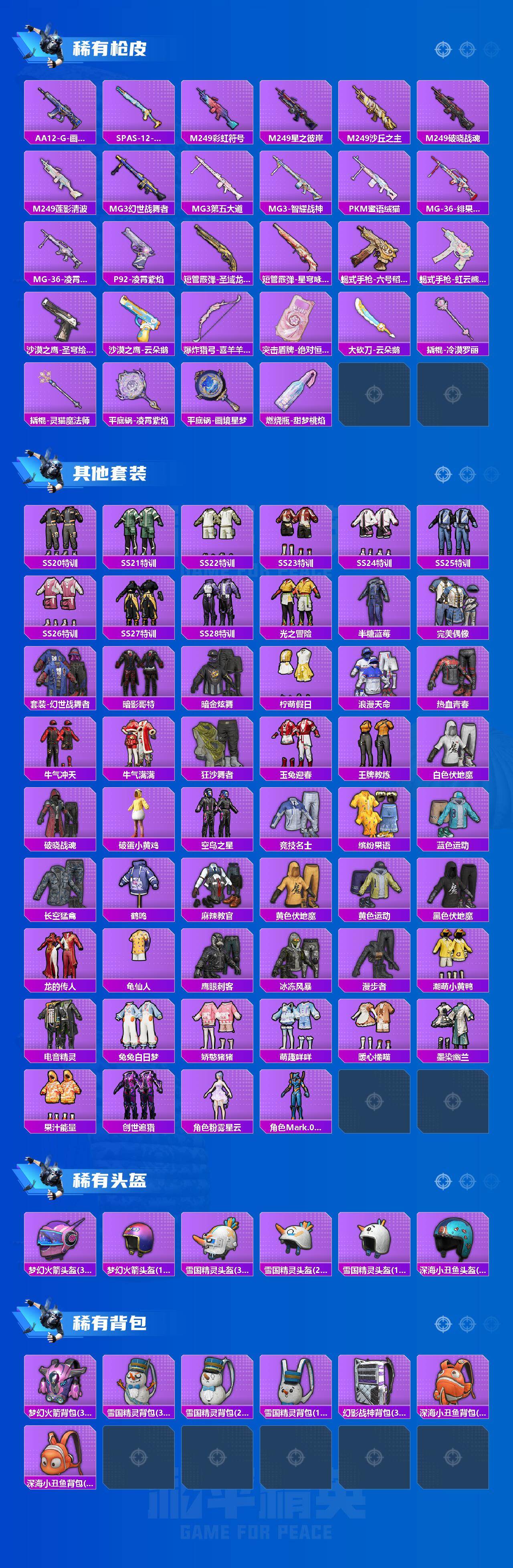 HPCMW4133202和平精英账号详情图3 HPCMW4133202和平精英账号详情图3