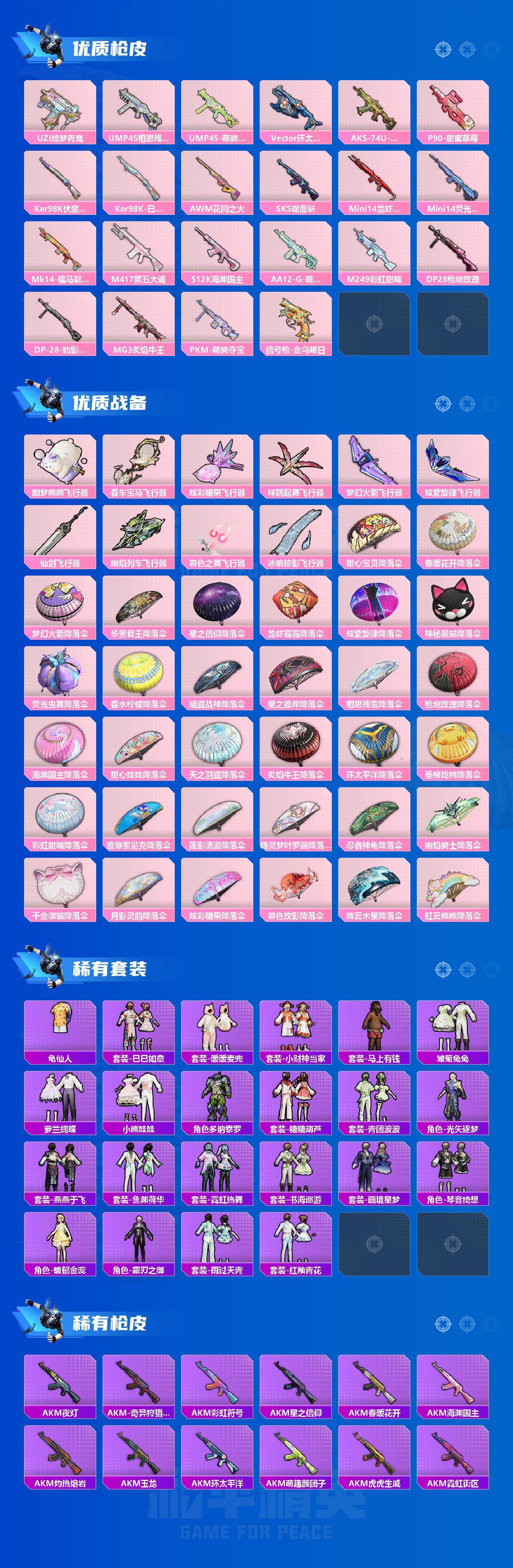 HPLE4116737和平精英账号详情图3