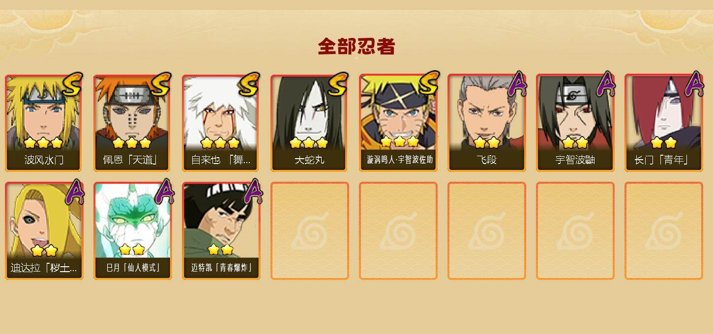 HYCMW419885火影忍者账号详情图2