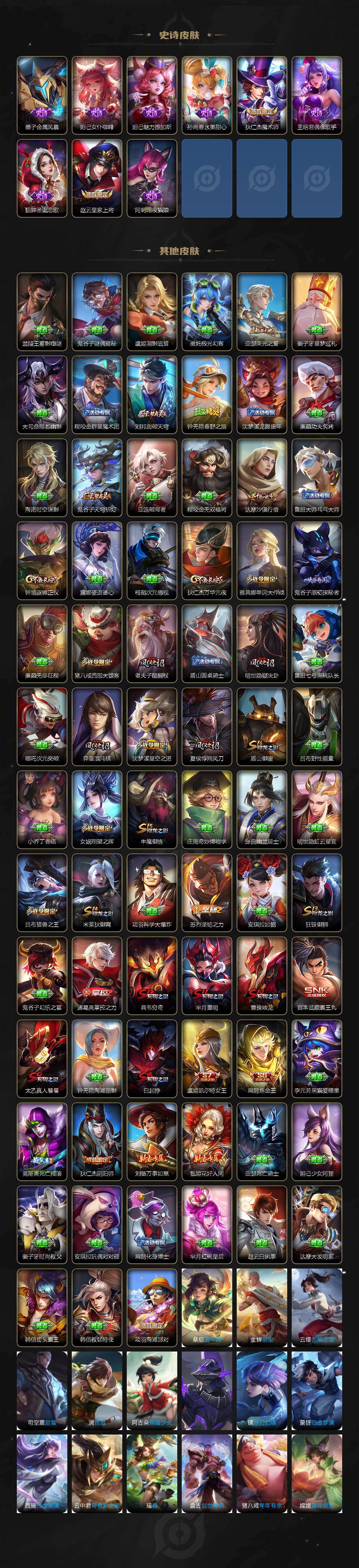 WZXS4232518王者荣耀账号详情图3 WZXS4232518王者荣耀账号详情图3