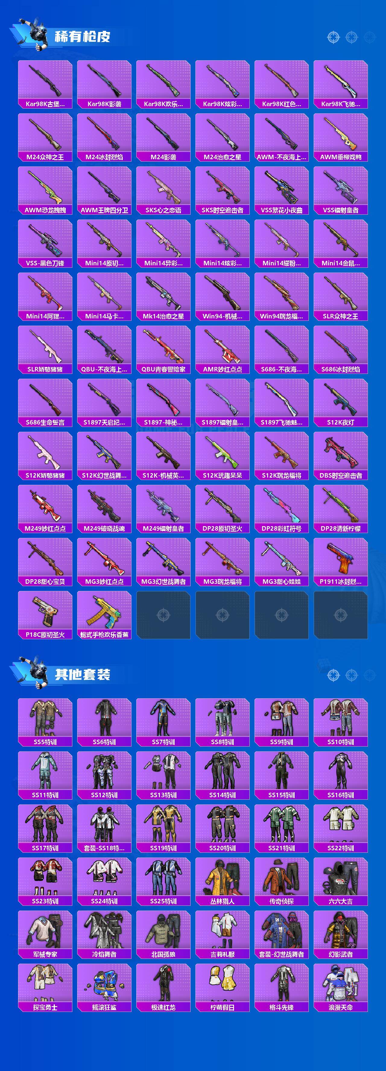 HPLE4117054和平精英账号详情图3