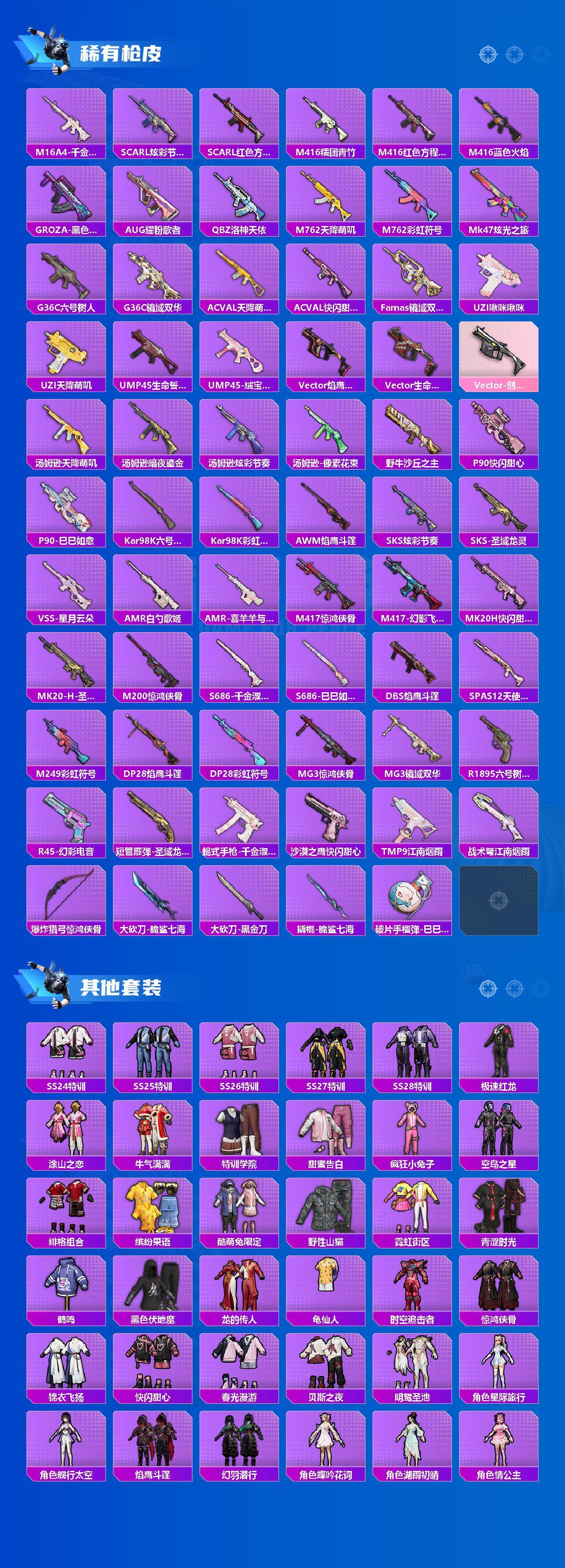 HPLX4117647和平精英账号详情图3