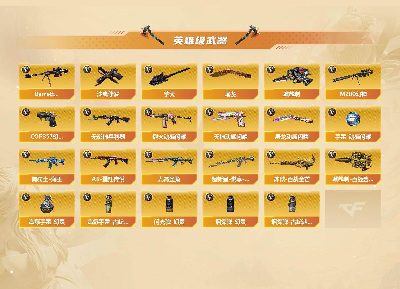 CFCMW459708穿越火线账号详情图3