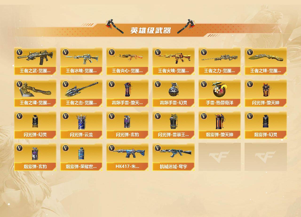 CFCMW459791穿越火线账号详情图4