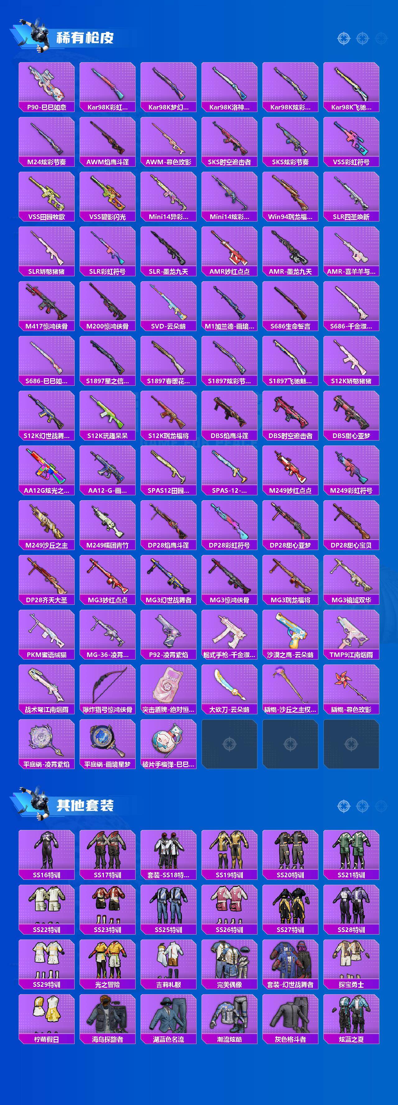 HPLE4117417和平精英账号详情图4