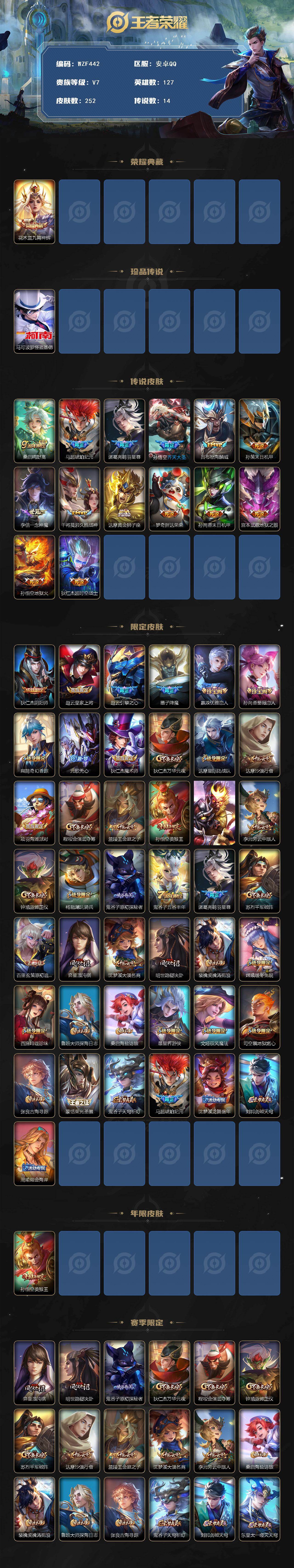 WZEY4213660王者荣耀账号详情图2