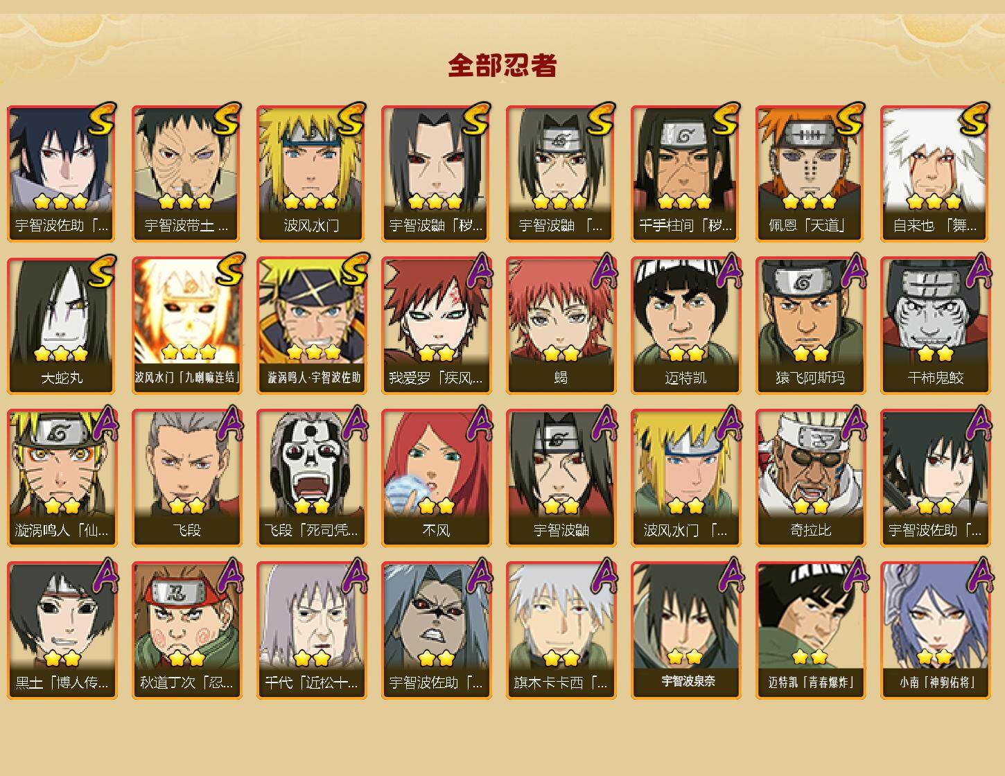 HYLX418682火影忍者账号详情图2