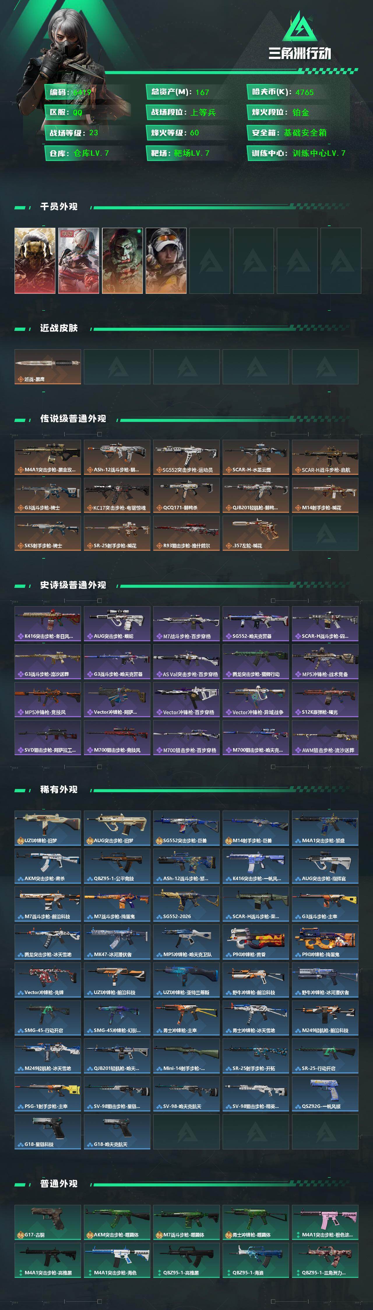 SJZCMW469004三角洲行动账号详情图2