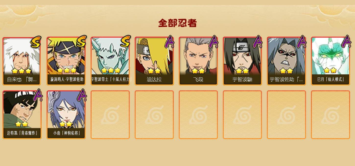 HYCMW420602火影忍者账号详情图2