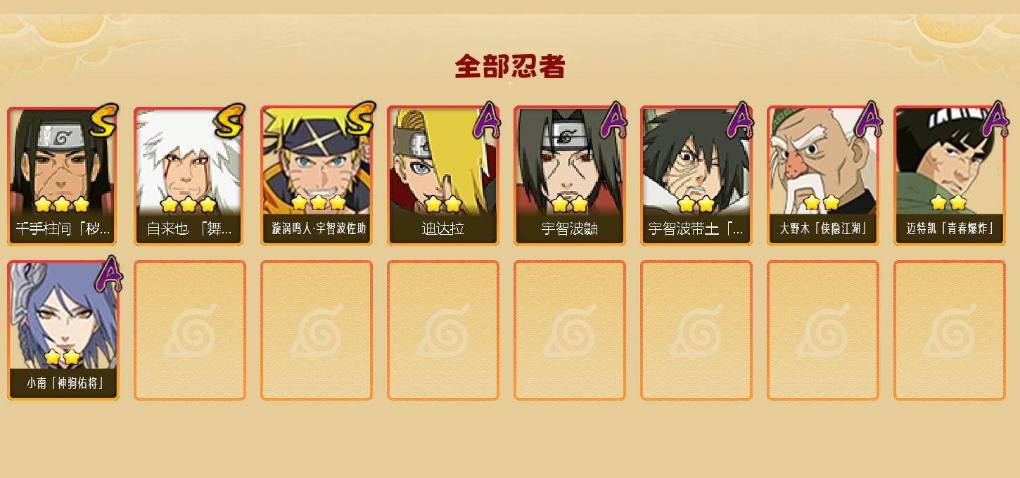 HYEY418921火影忍者账号详情图2