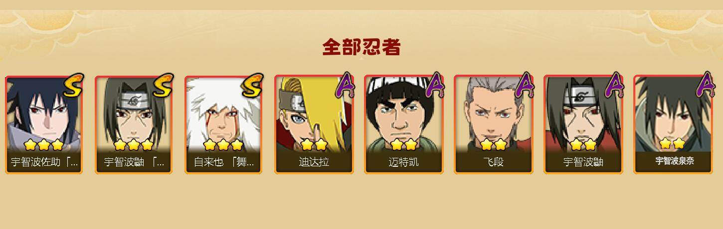 HYCMW420371火影忍者账号详情图2