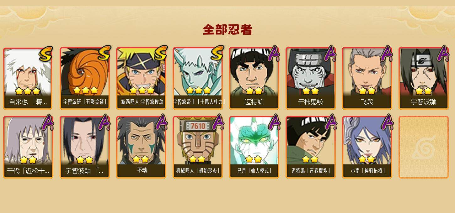 HYCMW420403火影忍者账号详情图2 HYCMW420403火影忍者账号详情图2