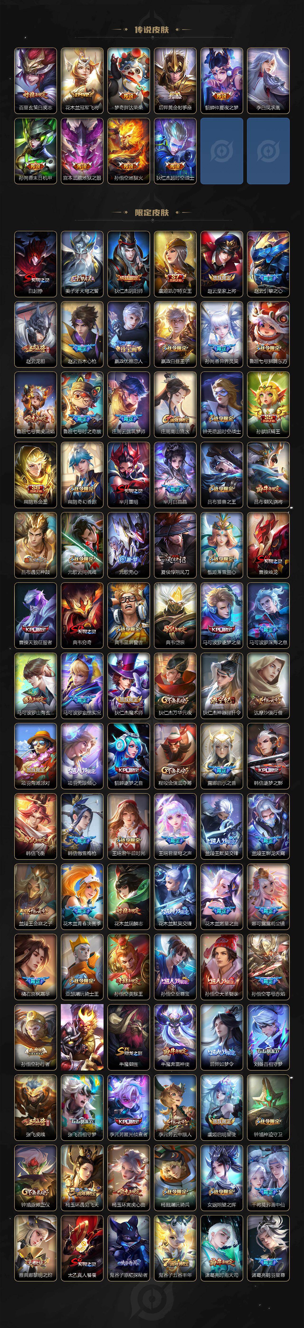 WZXS4243901王者荣耀账号详情图3 WZXS4243901王者荣耀账号详情图3