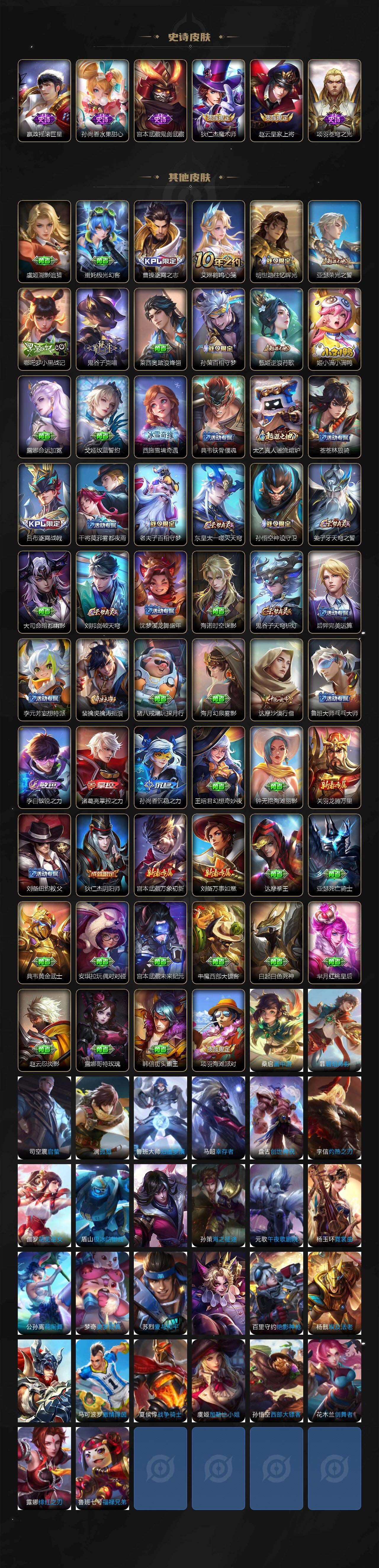 WZJZ4228867王者荣耀账号详情图3 WZJZ4228867王者荣耀账号详情图3