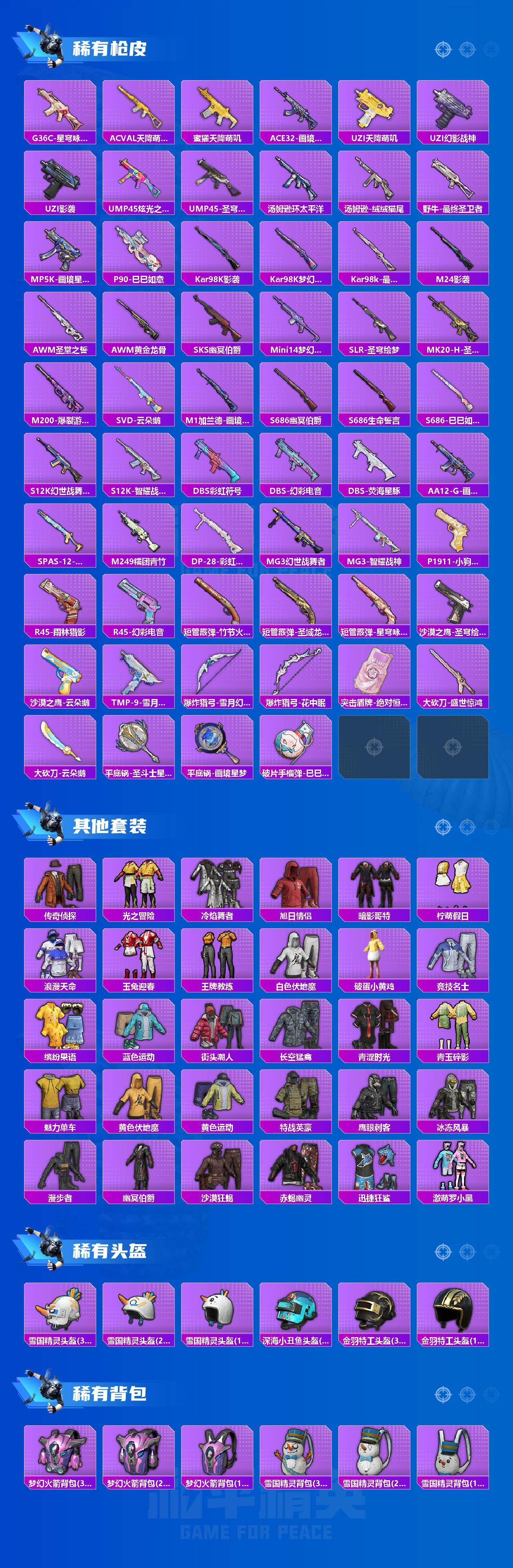 HPQM4162010和平精英账号详情图3