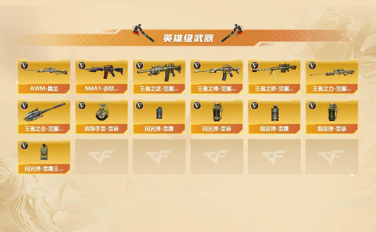 CFCMW460332穿越火线账号详情图3