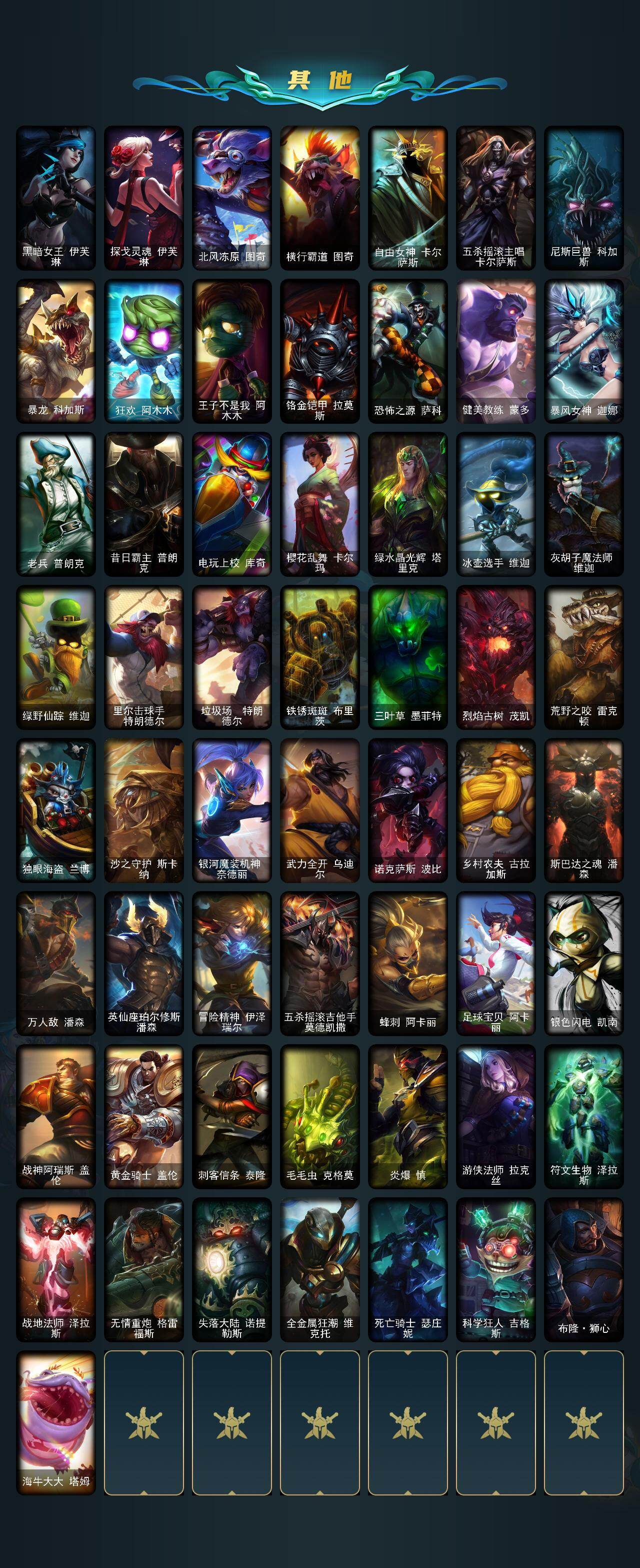 LOLEY422150英雄联盟账号详情图3