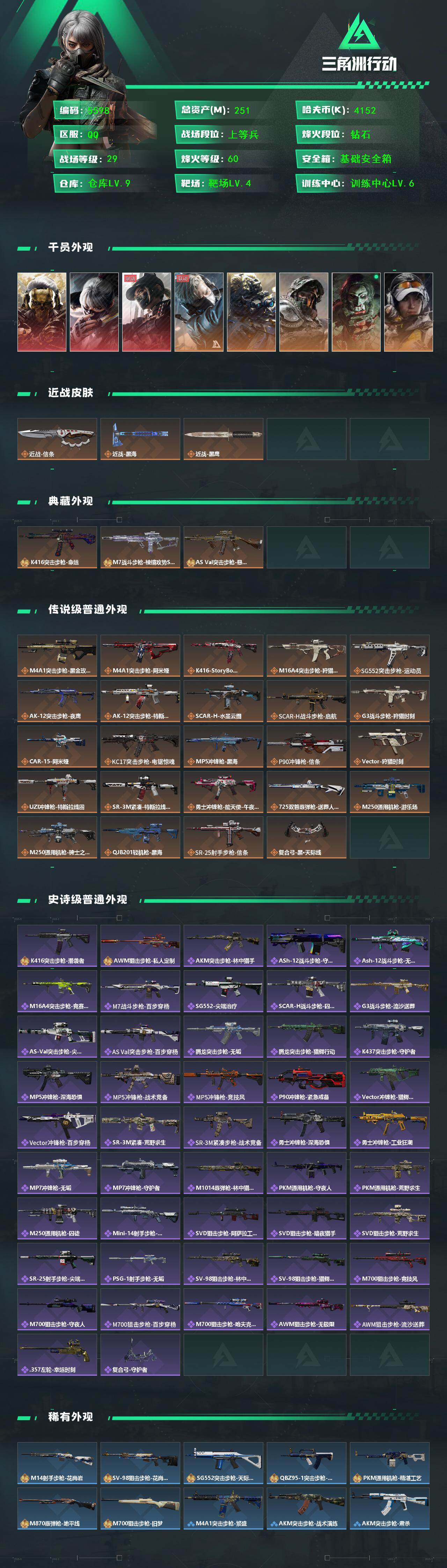 SJZCMW469739三角洲行动账号详情图2