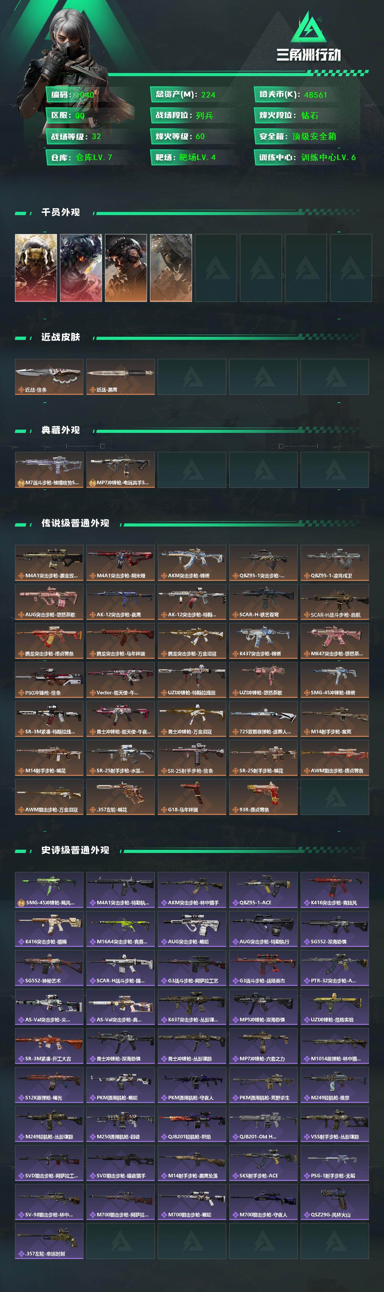 SJZCMW470010三角洲行动账号详情图2