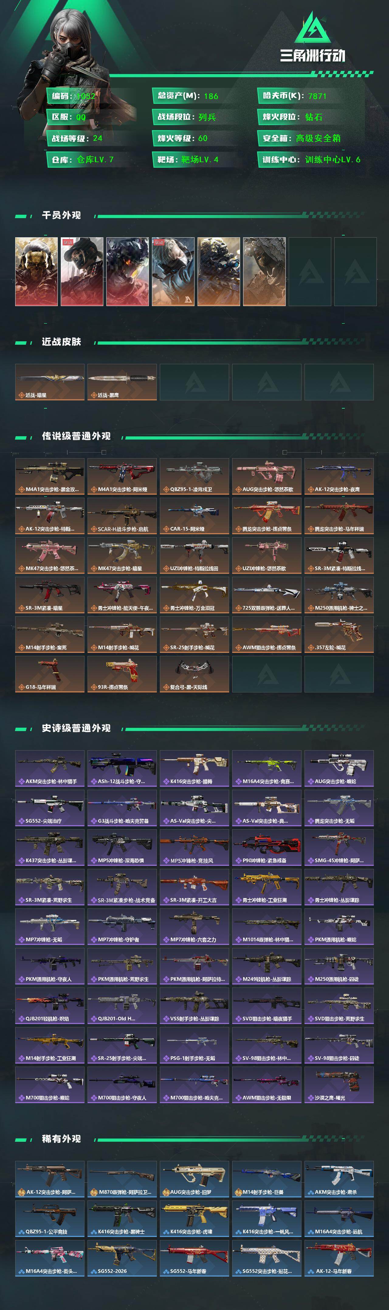 SJZCMW470070三角洲行动账号详情图2