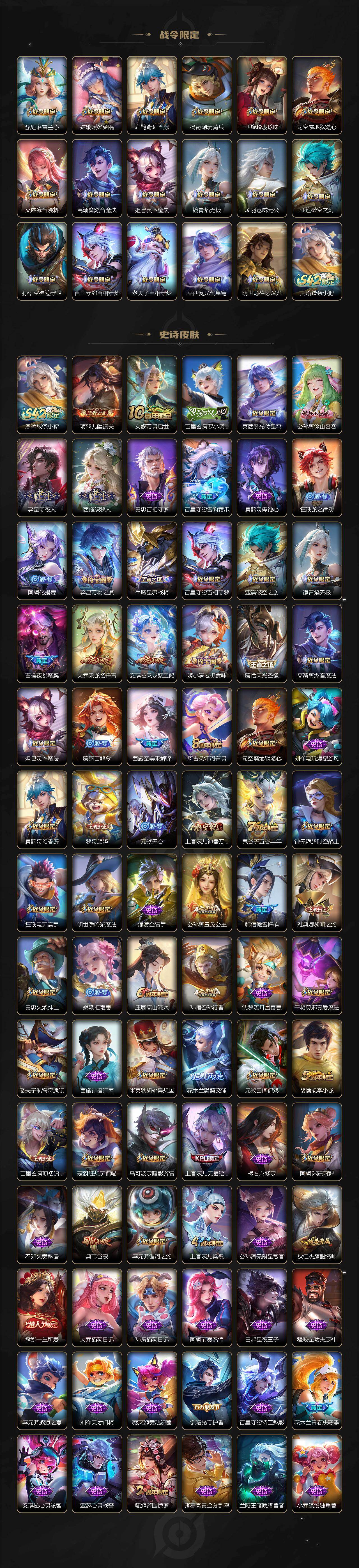 WZQM4255107王者荣耀账号详情图5