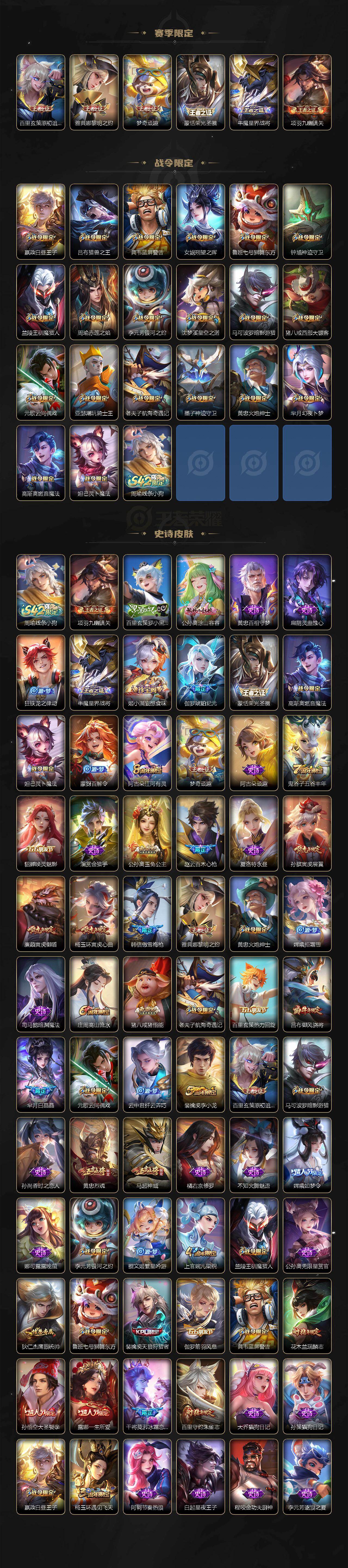 WZLX4256222王者荣耀账号详情图4 WZLX4256222王者荣耀账号详情图4