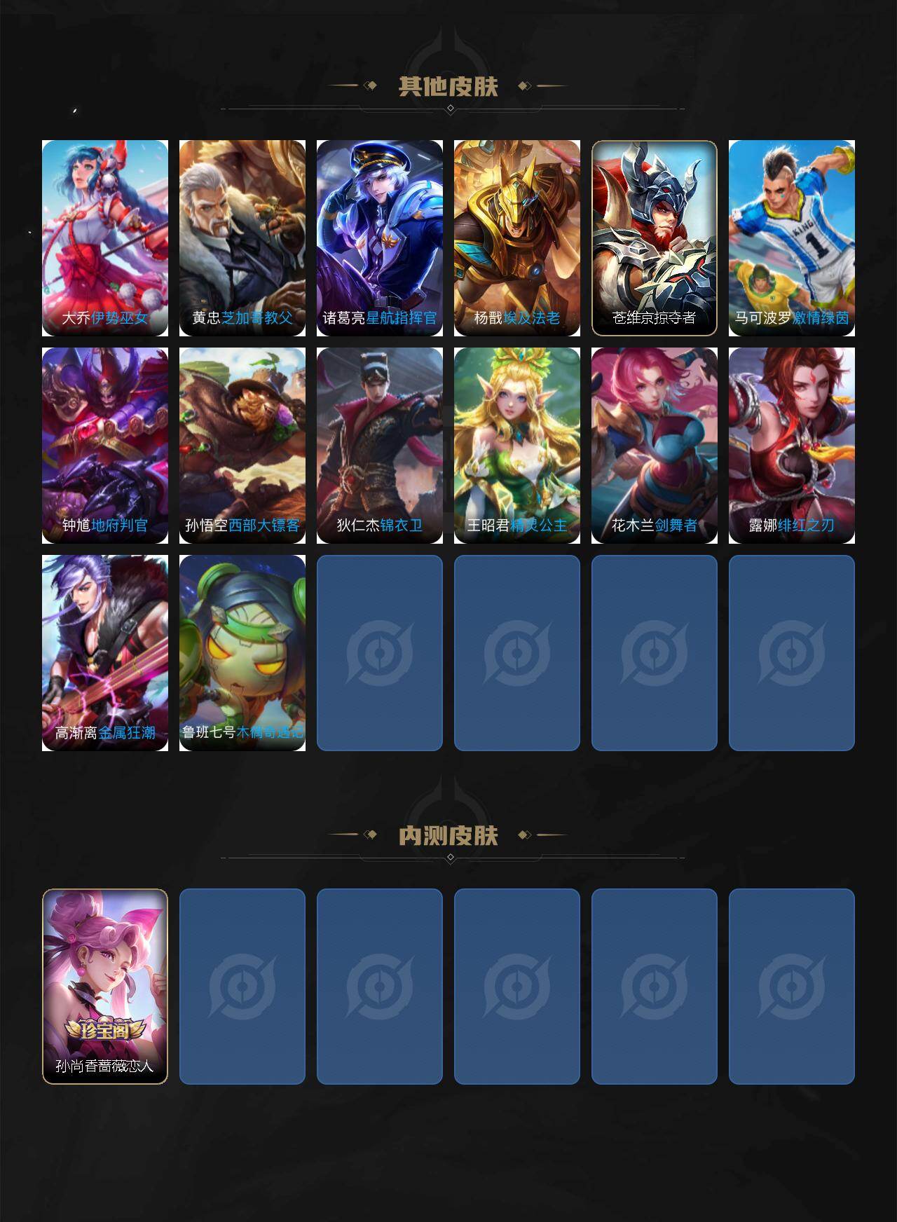 WZQM4277191王者荣耀账号详情图5