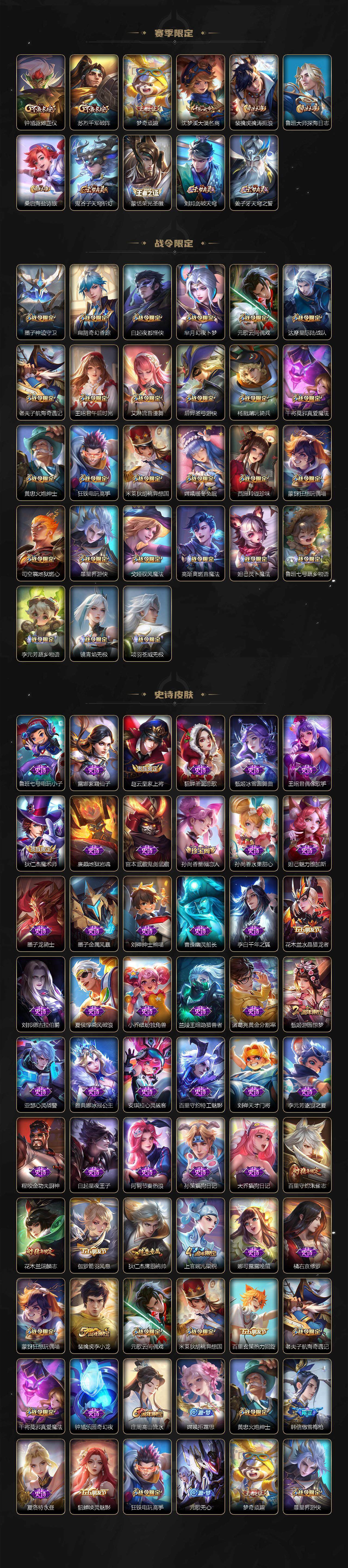 WZLE3364294王者荣耀账号详情图3 WZLE3364294王者荣耀账号详情图3