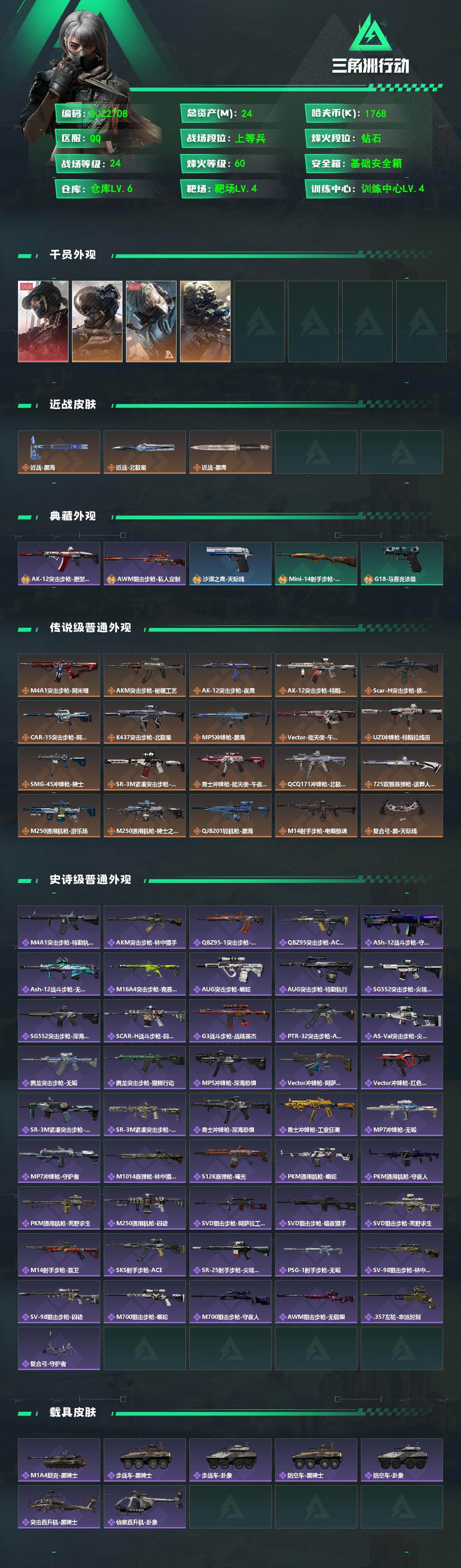 SJZQM358201三角洲行动账号详情图3 SJZQM358201三角洲行动账号详情图3