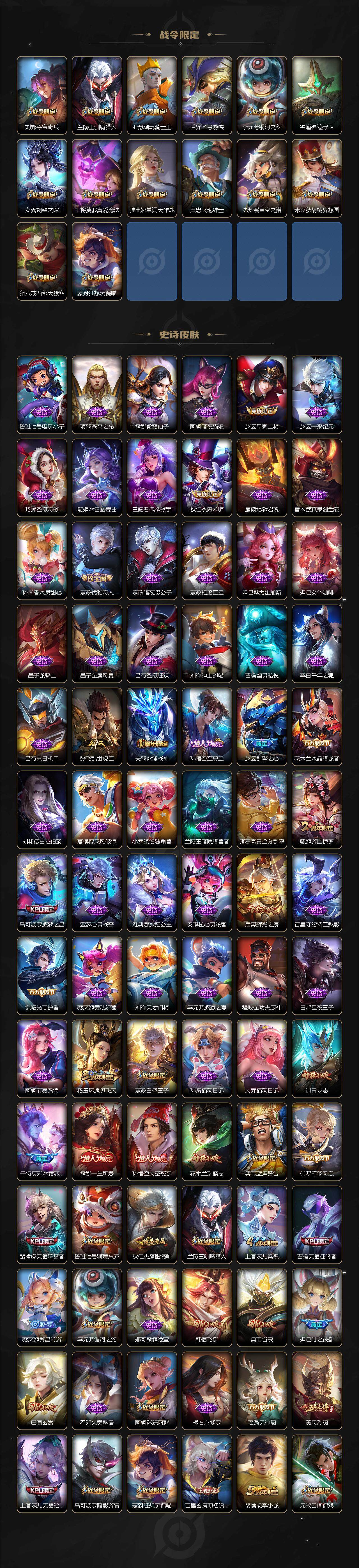 WZCMW3369059王者荣耀账号详情图4 WZCMW3369059王者荣耀账号详情图4