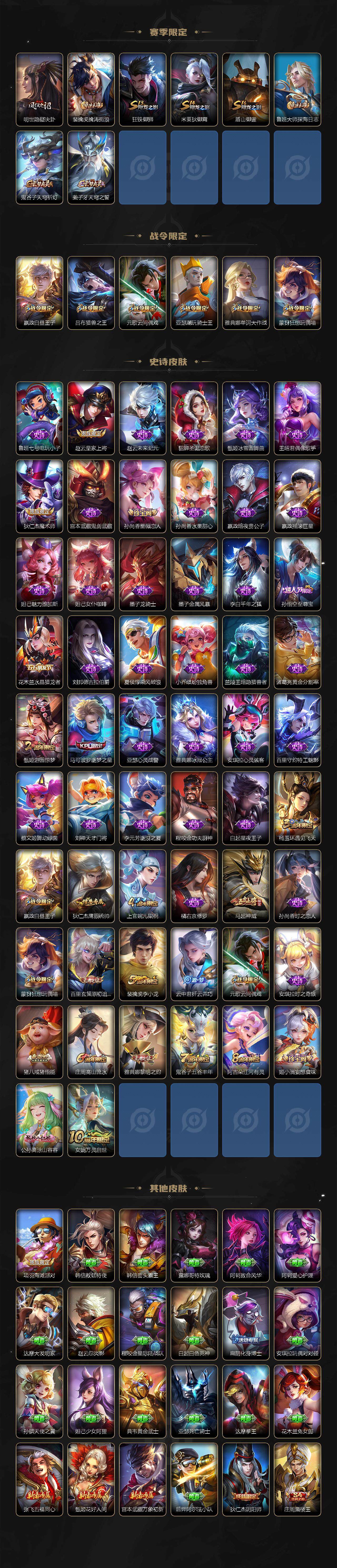 WZLX3366191王者荣耀账号详情图3 WZLX3366191王者荣耀账号详情图3