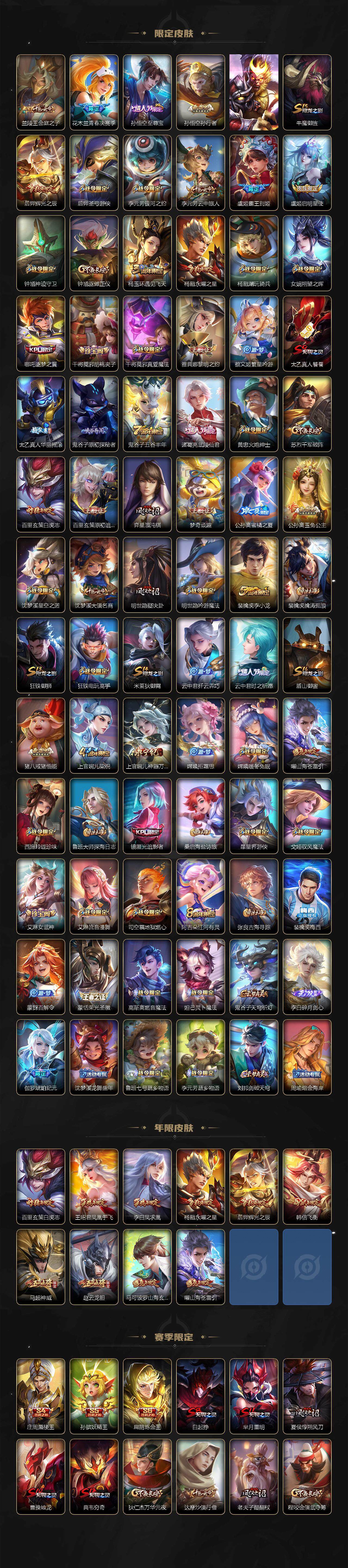 WZLE3366158王者荣耀账号详情图3 WZLE3366158王者荣耀账号详情图3