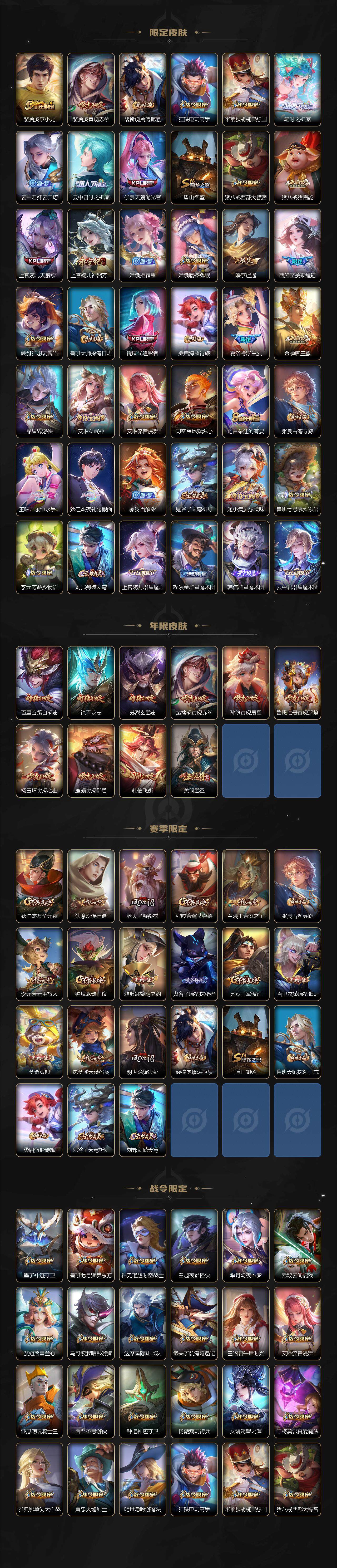 WZCMW3363150王者荣耀账号详情图3 WZCMW3363150王者荣耀账号详情图3