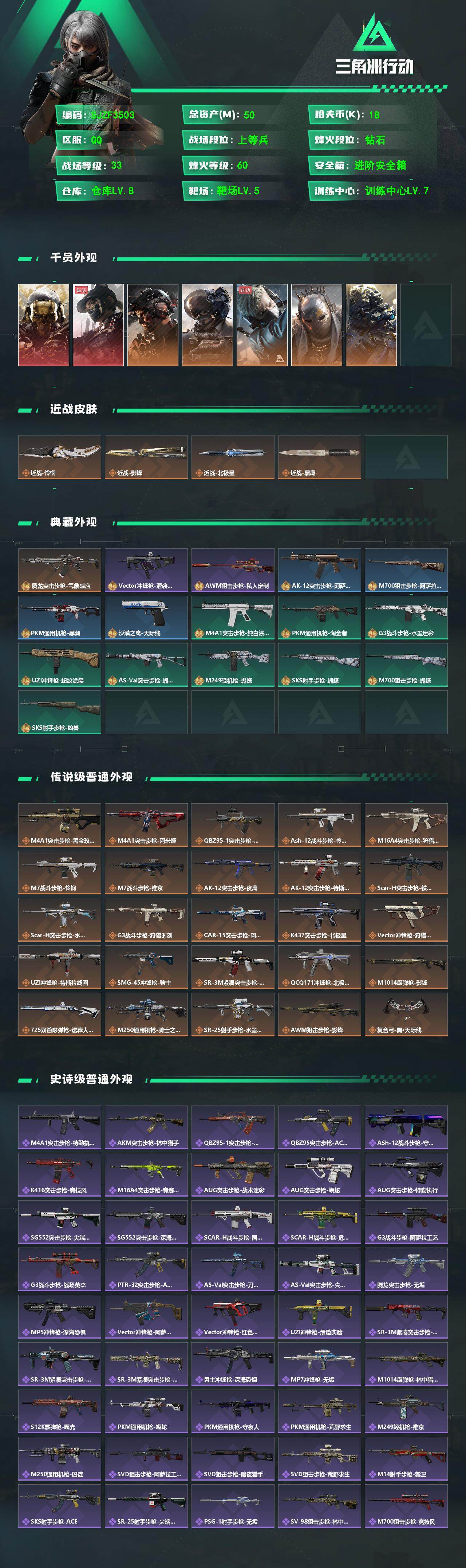 SJZCMW358527三角洲行动账号详情图2 SJZCMW358527三角洲行动账号详情图2