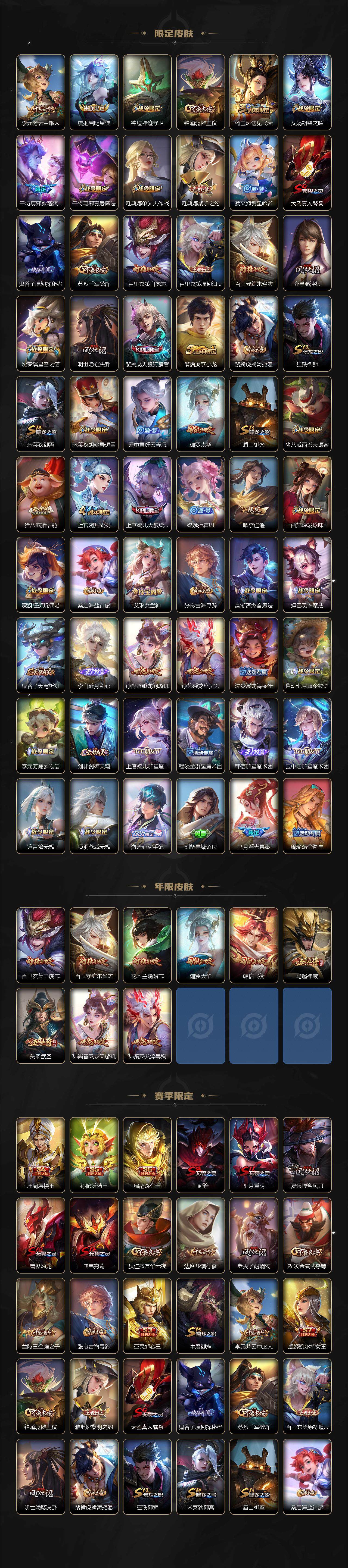 WZLX3364314王者荣耀账号详情图3 WZLX3364314王者荣耀账号详情图3