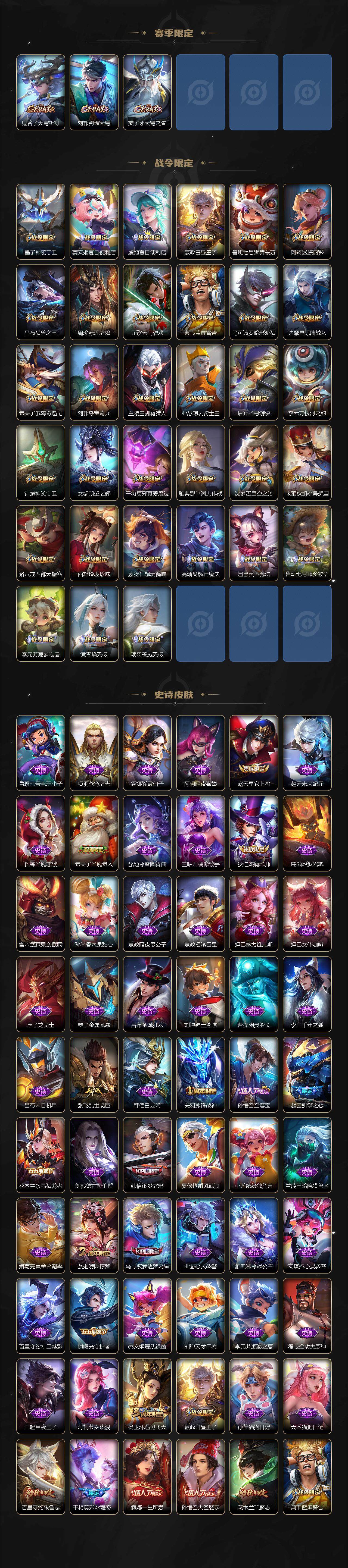 WZLX3364314王者荣耀账号详情图4 WZLX3364314王者荣耀账号详情图4