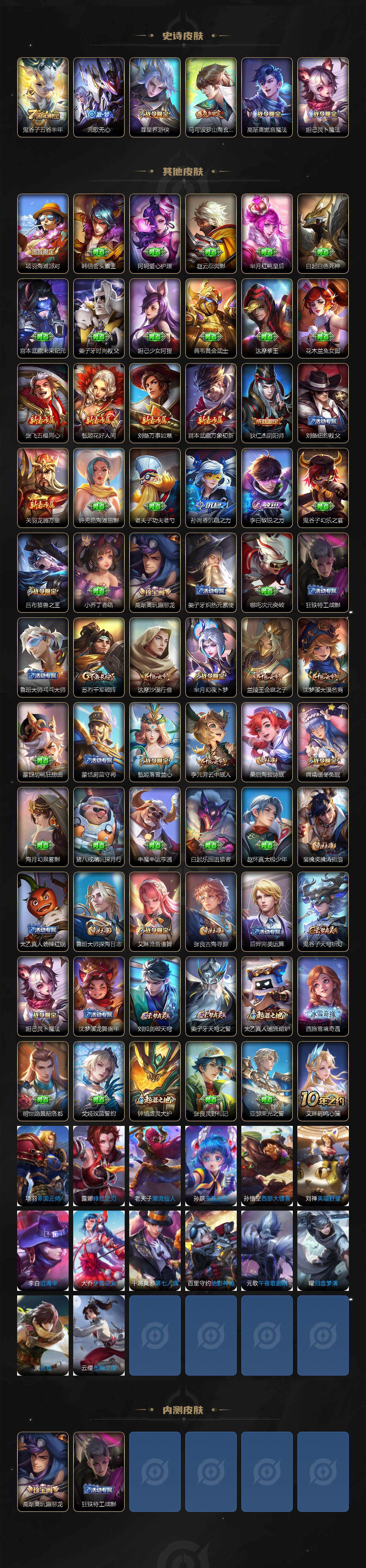 WZJZ3364579王者荣耀账号详情图3 WZJZ3364579王者荣耀账号详情图3