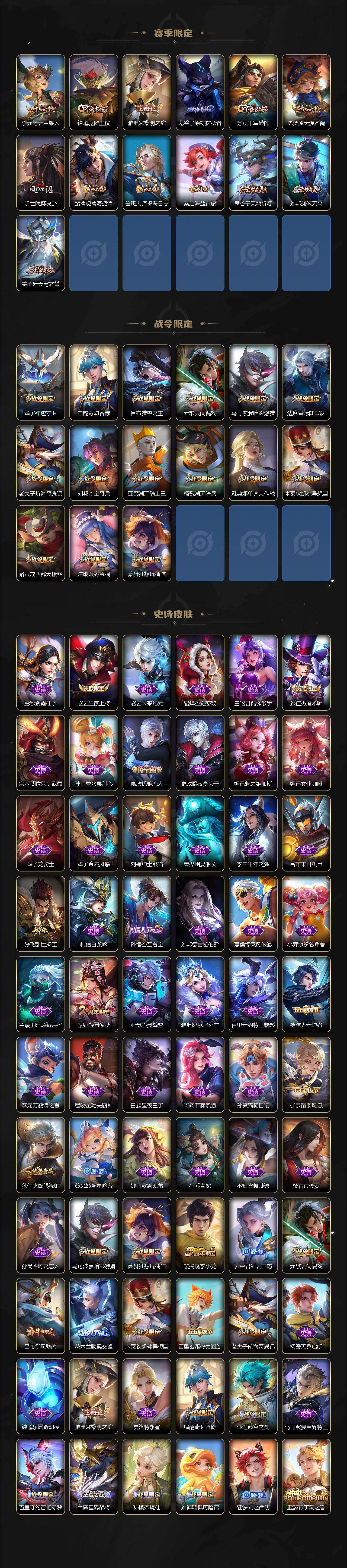 WZ0349415王者荣耀账号详情图3 WZ0349415王者荣耀账号详情图3