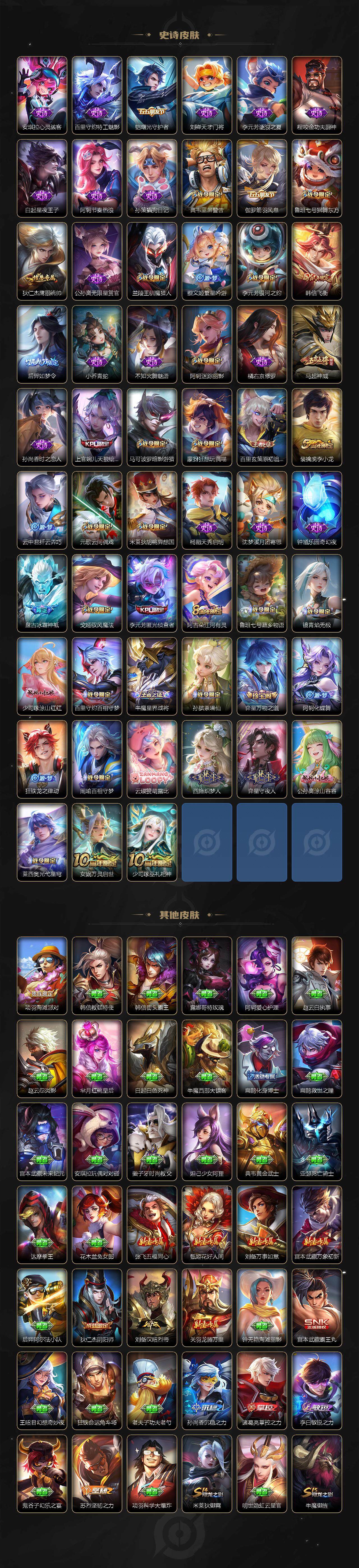 WZCMW3369124王者荣耀账号详情图4 WZCMW3369124王者荣耀账号详情图4