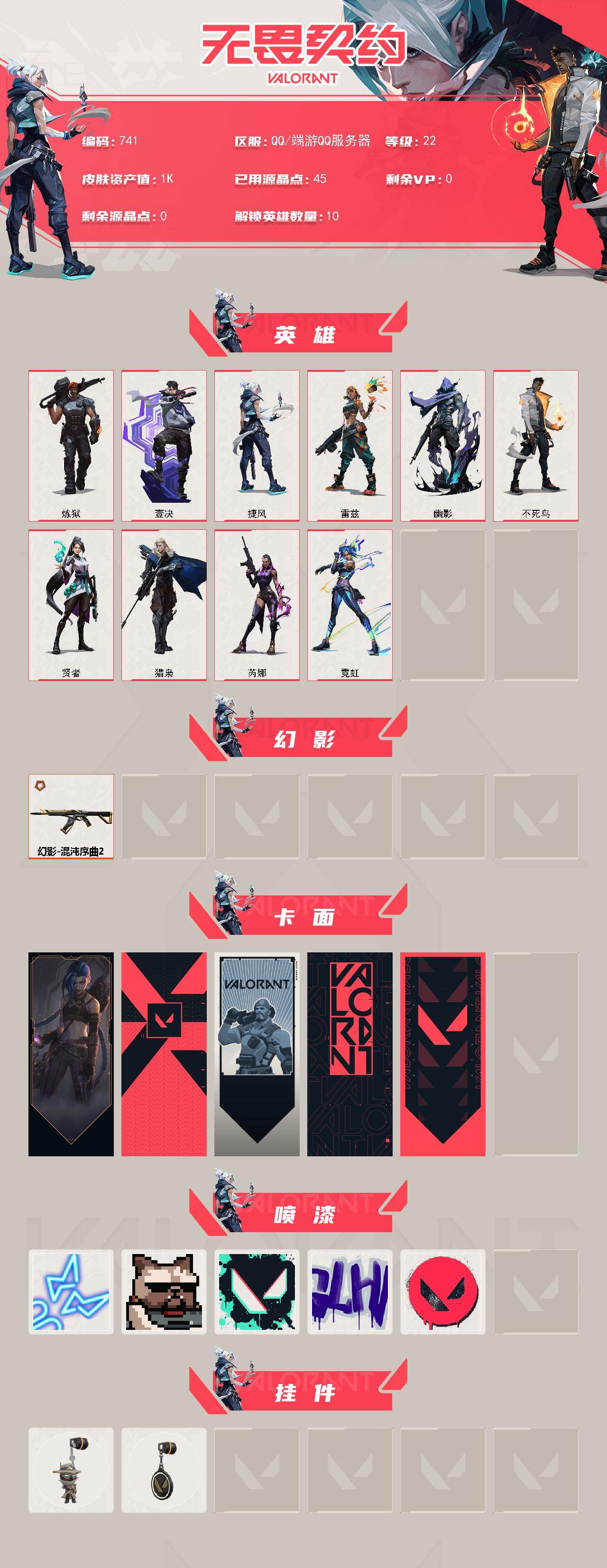 WWQLX429708无畏契约账号详情图2 WWQLX429708无畏契约账号详情图2