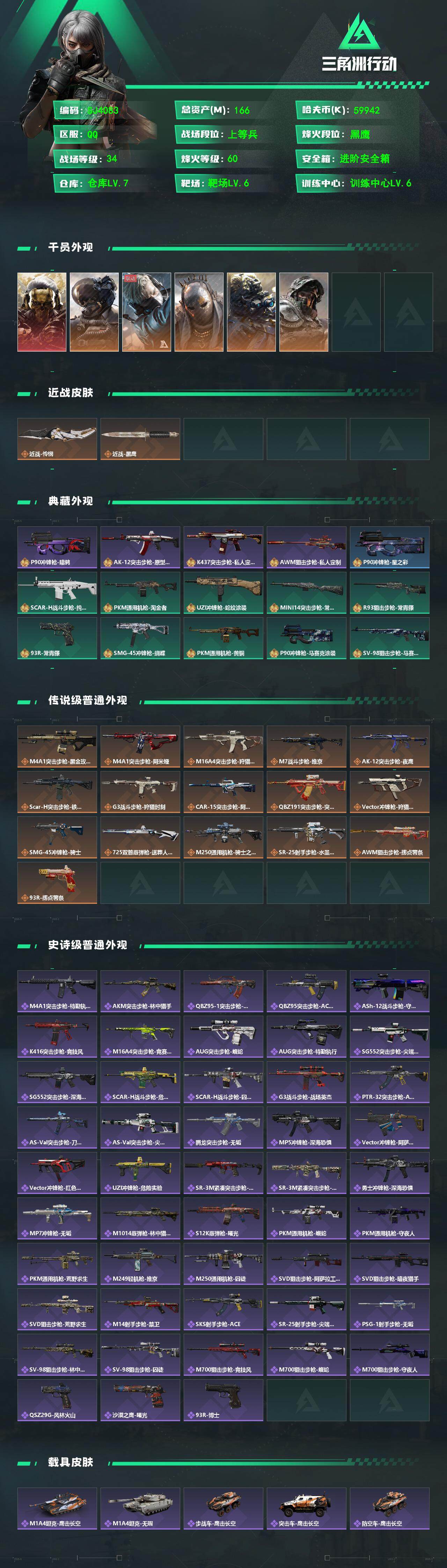 SJZEY355049三角洲行动账号详情图2