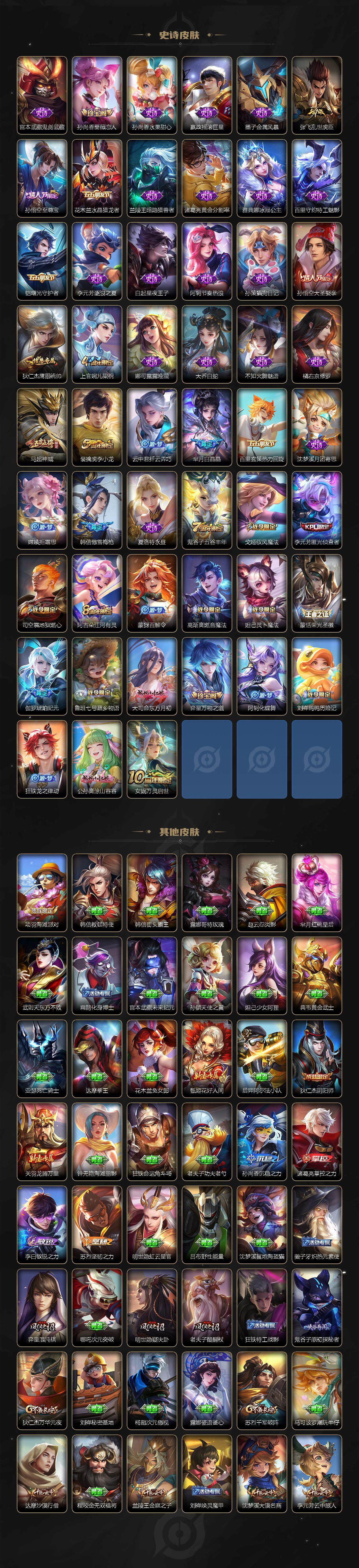 WZXS3420152王者荣耀账号详情图3 WZXS3420152王者荣耀账号详情图3