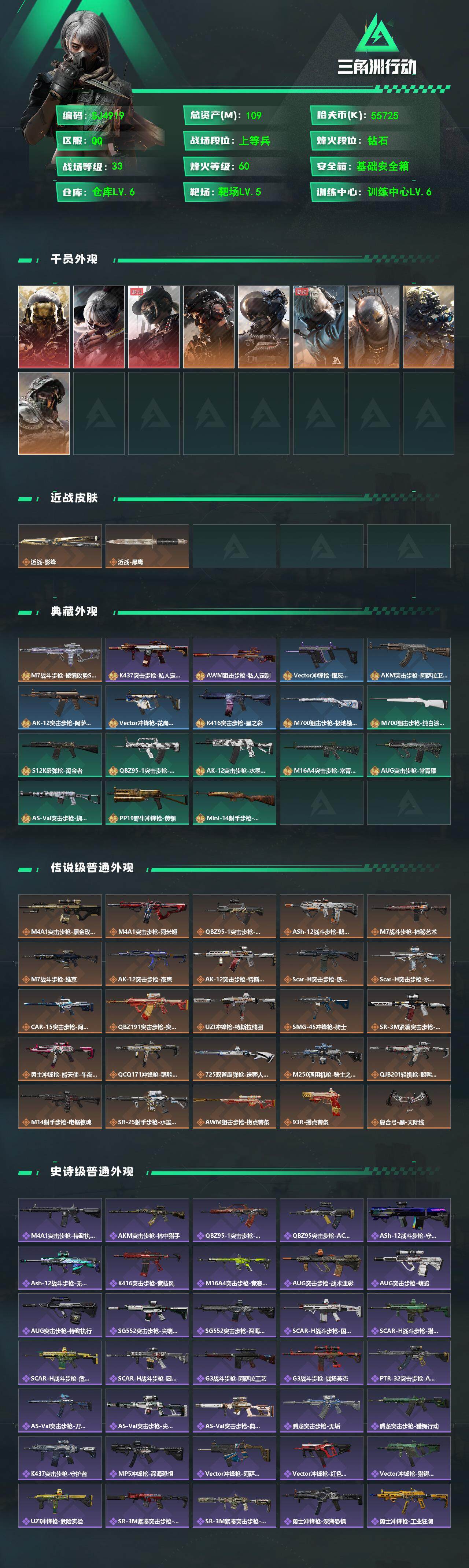 SJZCMW361315三角洲行动账号详情图2