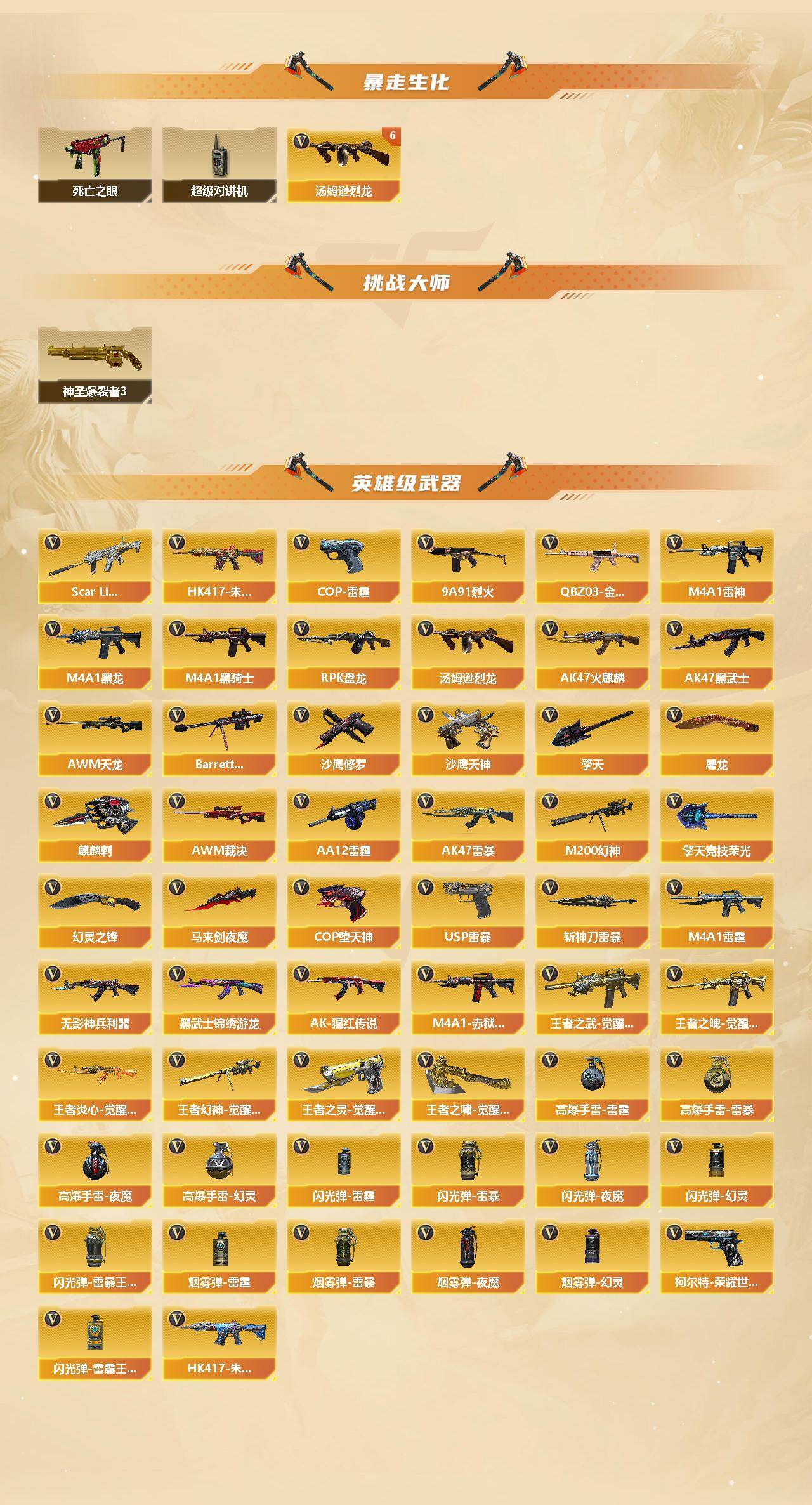 CFCMW455927穿越火线账号详情图3
