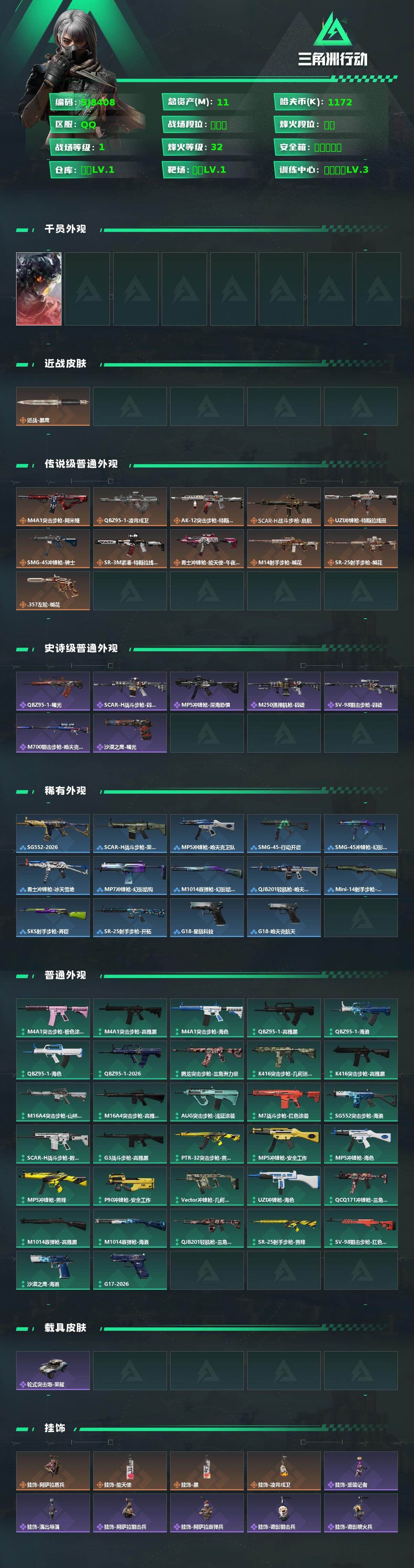 SJZEY459505三角洲行动账号详情图2